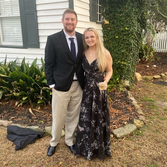 Lulus Made to Flaunt Black Floral Print Maxi Dress - Picture 3 of 6